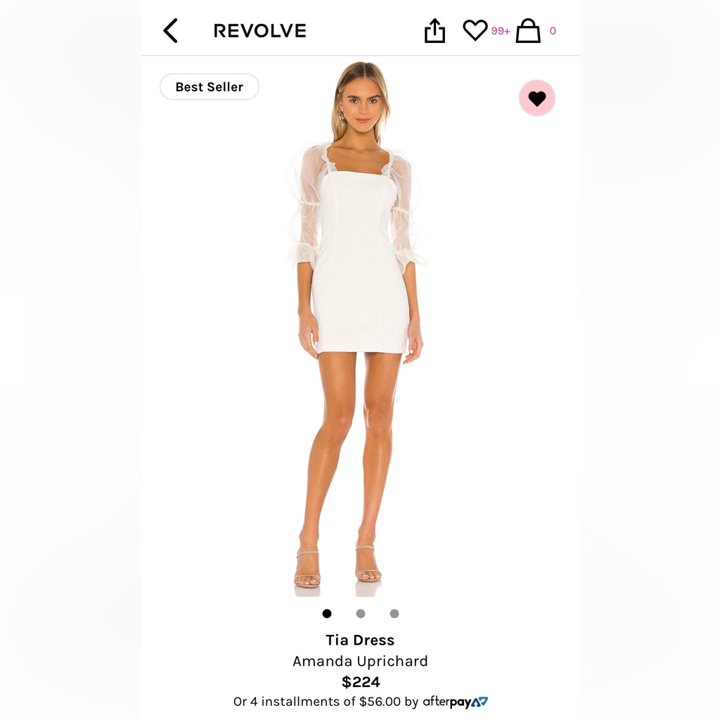 Tia Dress - Amanda Uprichard - Free Shipping